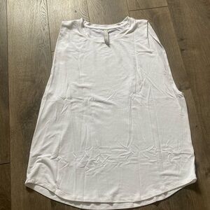 Athleta white tank